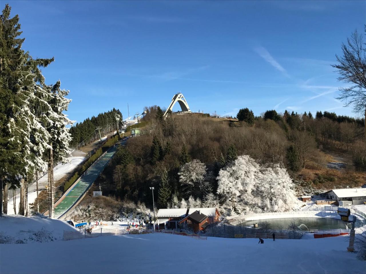 ヴィンターベルクFerienhaus Bergblickアパートメント エクステリア 写真